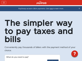 'paysimply.ca' screenshot