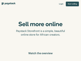 'paystack.shop' screenshot