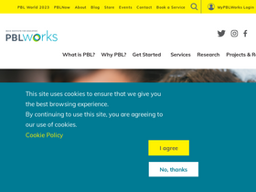 'pblworks.org' screenshot