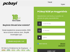'pcbayi.com' screenshot