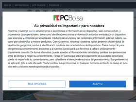 'pcbolsa.com' screenshot