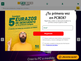 'pcbox.com' screenshot