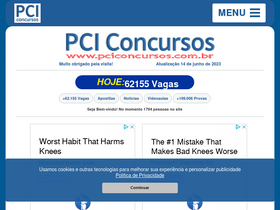 'pciconcursos.com.br' screenshot