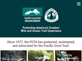 'pcta.org' screenshot