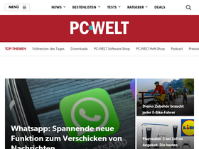 'pcwelt.de' screenshot