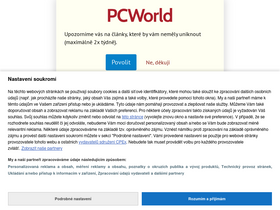 'pcworld.cz' screenshot