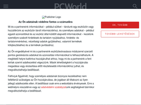 'pcworld.hu' screenshot