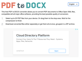 'pdf2docx.com' screenshot