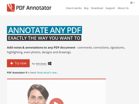 'pdfannotator.com' screenshot