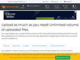 'pdfcoffee.com' screenshot