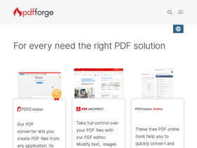 'pdfforge.org' screenshot