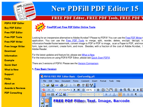 'pdfill.com' screenshot