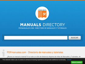 'pdfmanuales.com' screenshot