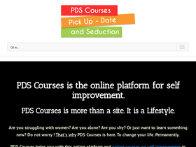 'pdscourses.com' screenshot