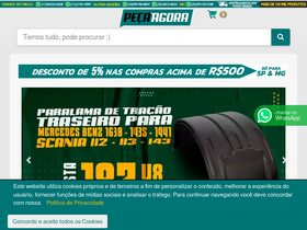 'pecaagora.com' screenshot