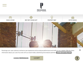 'pechanga.com' screenshot