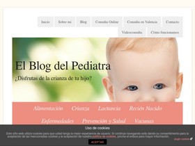 'pediatragabiruiz.com' screenshot