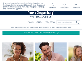 'peek-und-cloppenburg.de' screenshot