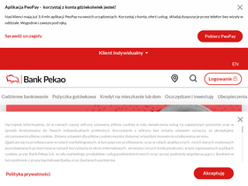 'pekao.com.pl' screenshot
