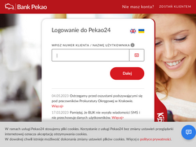 'pekao24.pl' screenshot