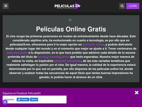 'peliculas24.me' screenshot