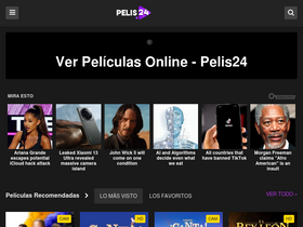 'pelis24.blog' screenshot