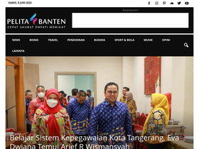 'pelitabanten.com' screenshot