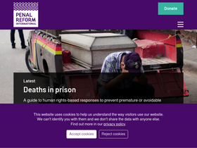 'penalreform.org' screenshot