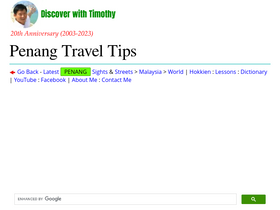 'penang-traveltips.com' screenshot