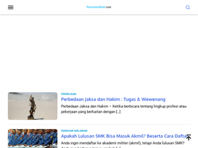 'pencarinafkah.com' screenshot