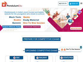 'pendulumedu.com' screenshot