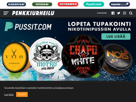 'penkkiurheilu.com' screenshot