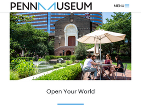 'penn.museum' screenshot