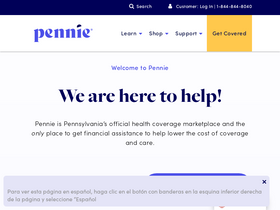 'pennie.com' screenshot