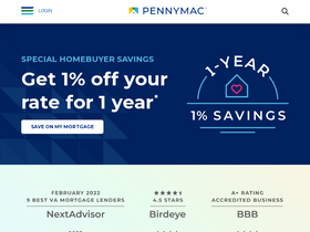 'pennymac.com' screenshot