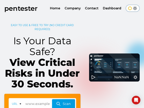 'pentester.com' screenshot
