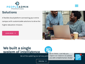 'peopleadmin.com' screenshot
