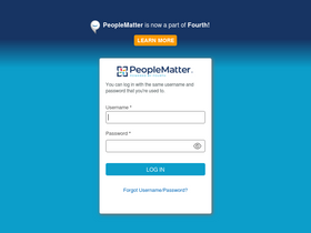 'peoplematter.com' screenshot