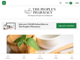 'peoplespharmacy.com' screenshot