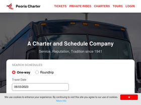 'peoriacharter.com' screenshot