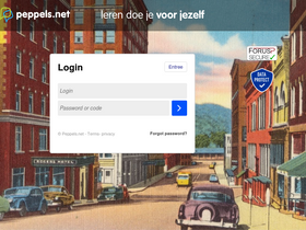 'peppels.net' screenshot