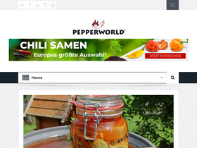 'pepperworld.com' screenshot