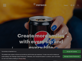 'pepsico.com' screenshot