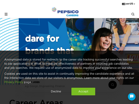 'pepsicojobs.com' screenshot