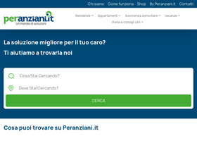 'peranziani.it' screenshot
