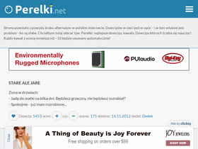 'perelki.net' screenshot