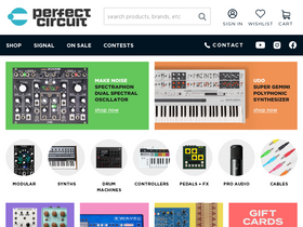'perfectcircuit.com' screenshot