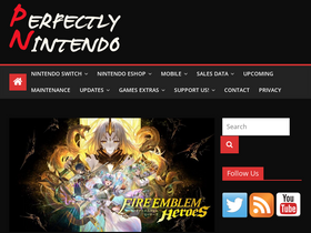'perfectly-nintendo.com' screenshot