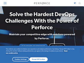 'perforce.com' screenshot