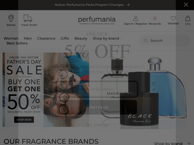 'perfumania.com' screenshot